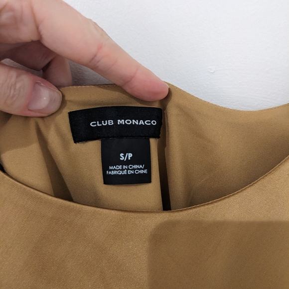 Marigold camisole top from Club Monaco (never worn) - Picture 2 of 2